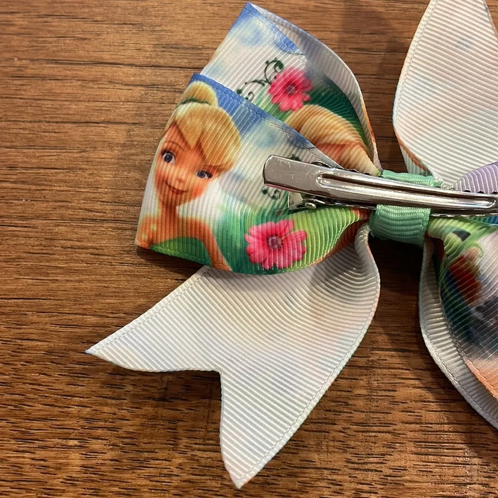 Tinker Bell Bow Alligator Clip